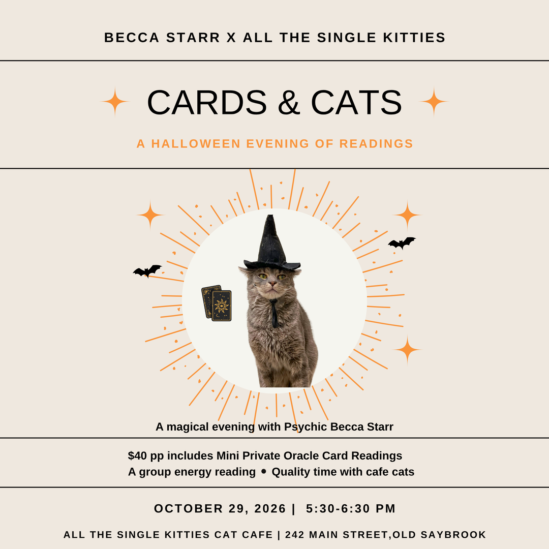 Cards & Cats: A Halloween Evening of Readings